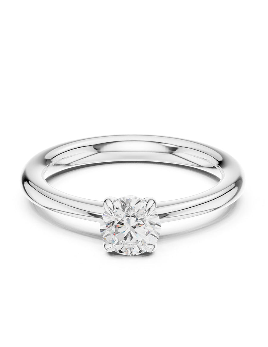 Anillo de Compromiso - solitario - AMORE16-RD-CZ