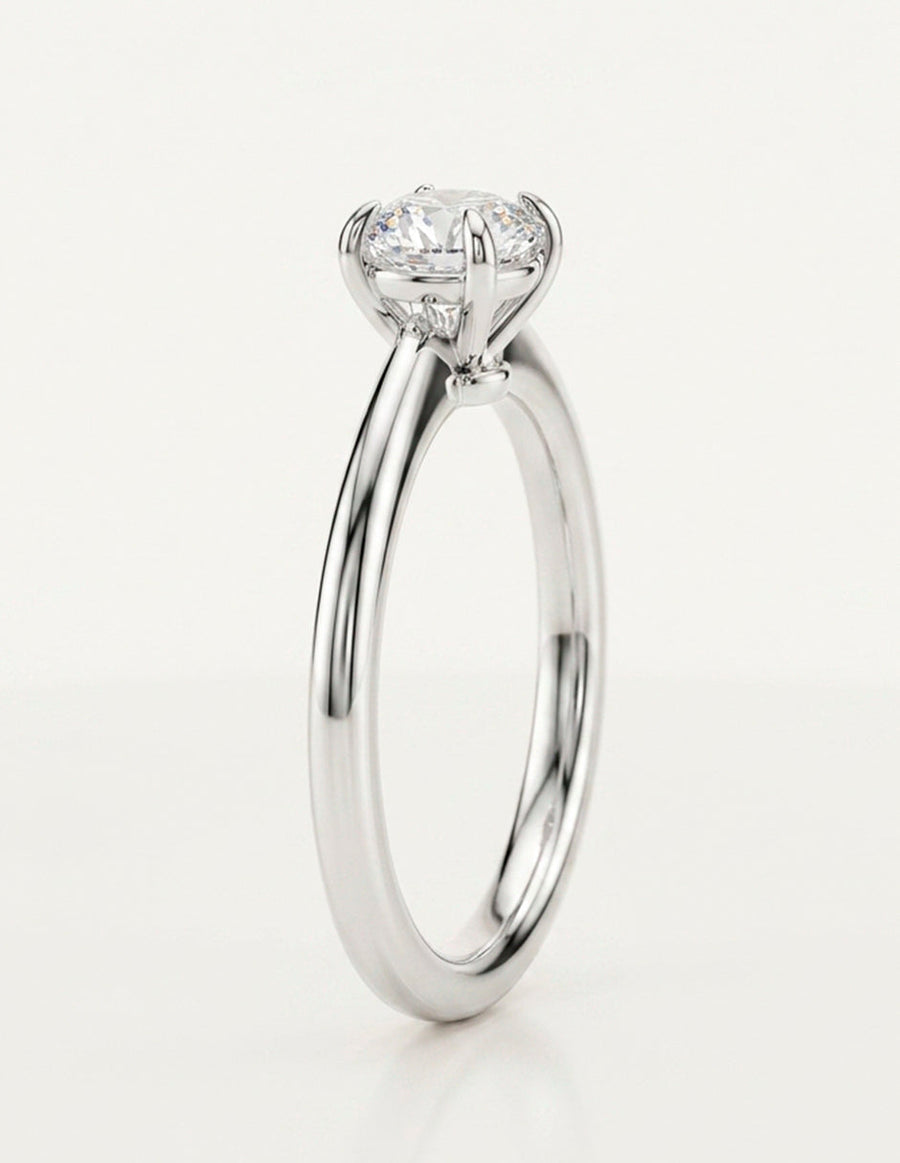 Anillo de Compromiso - solitario - AMORE16-RD-CZ