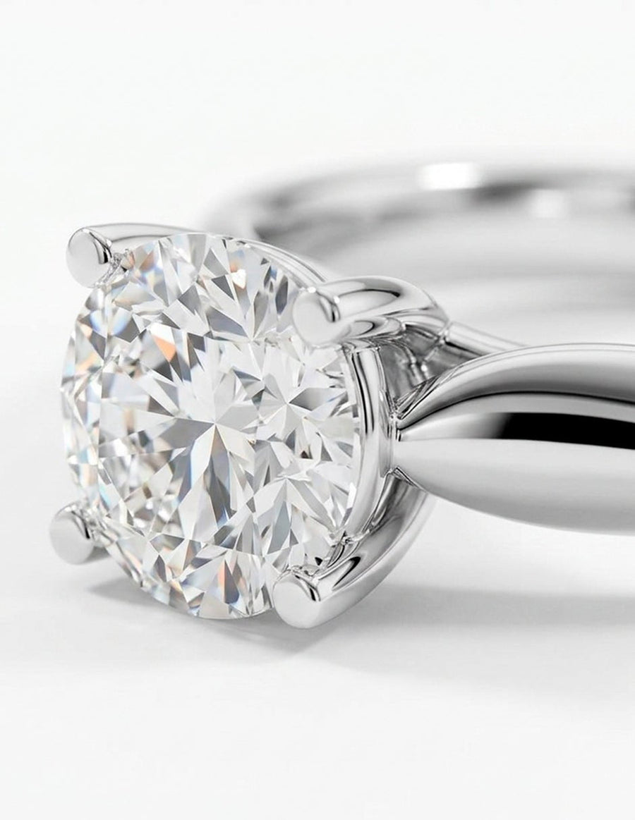 Anillo de Compromiso - solitario - AMORE3-RD-CZ