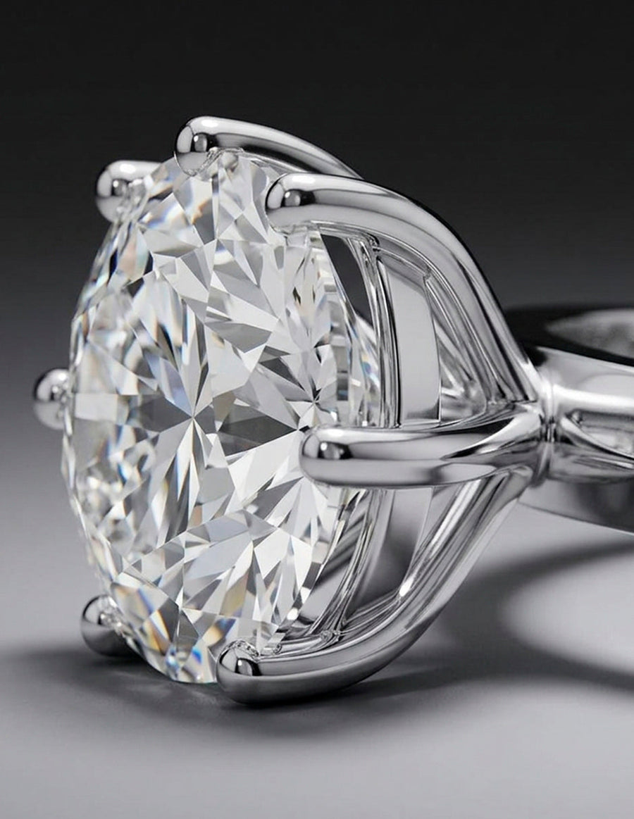 Anillo de Compromiso - solitario - AMORE35-RD-CZ