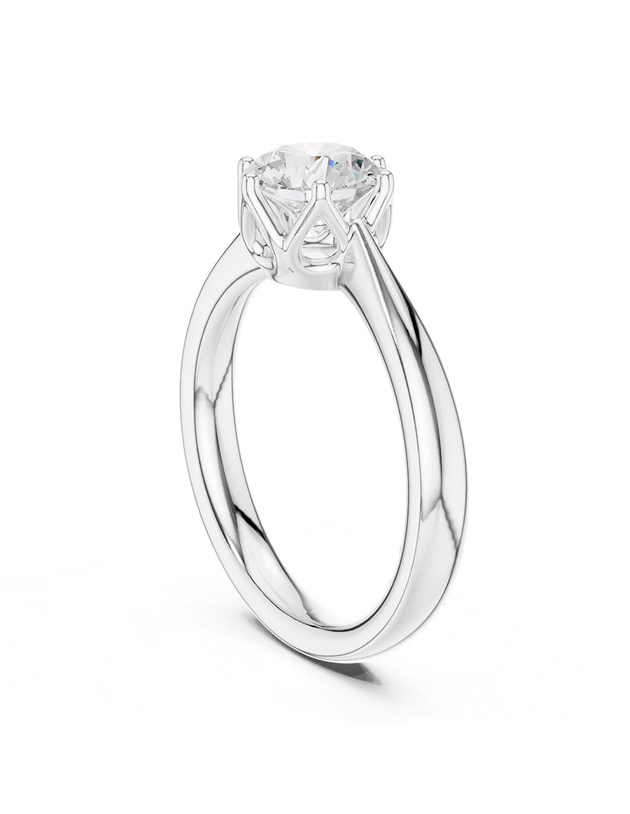 Anillo de Compromiso - solitario - AMORE361-RD-CZ