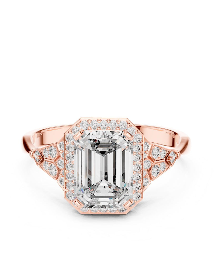 Anillo de compromiso - halo - AMORE365-EM-LG