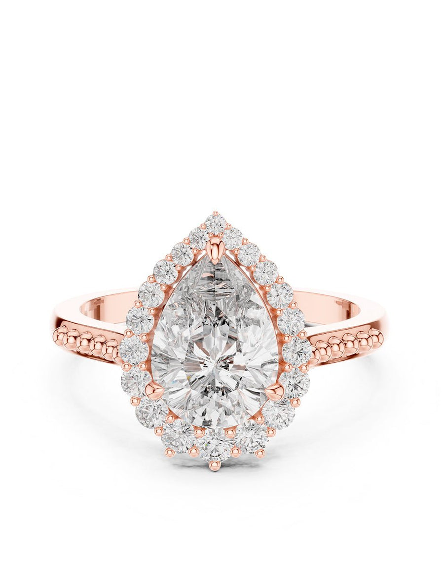 Anillo de compromiso - halo - AMORE367-PE-LG