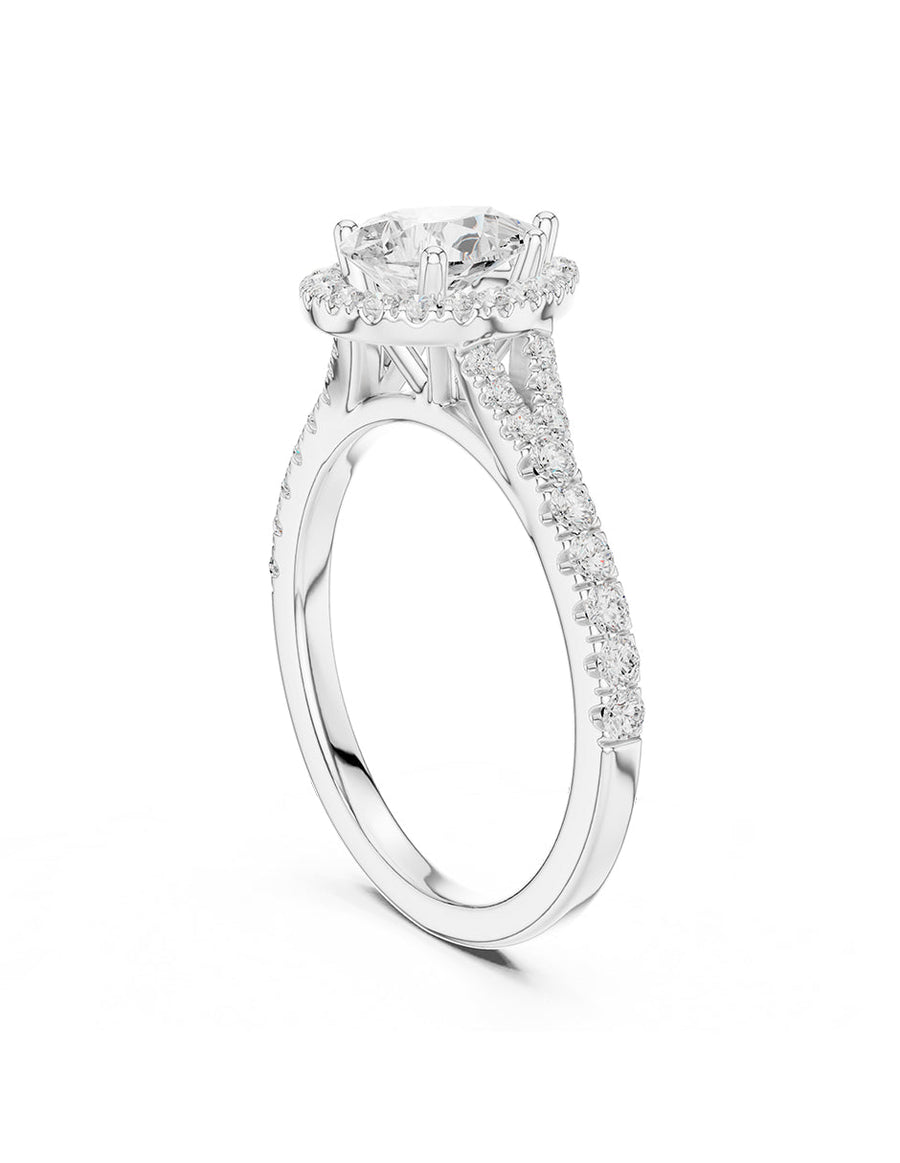 Anillo de compromiso - halo - AMORE369-PE-LG