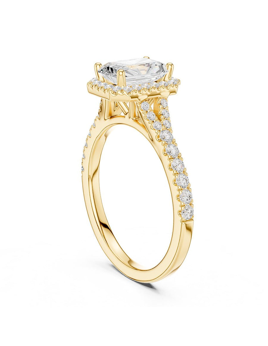 Anillo de compromiso - halo - AMORE369-RA-LG
