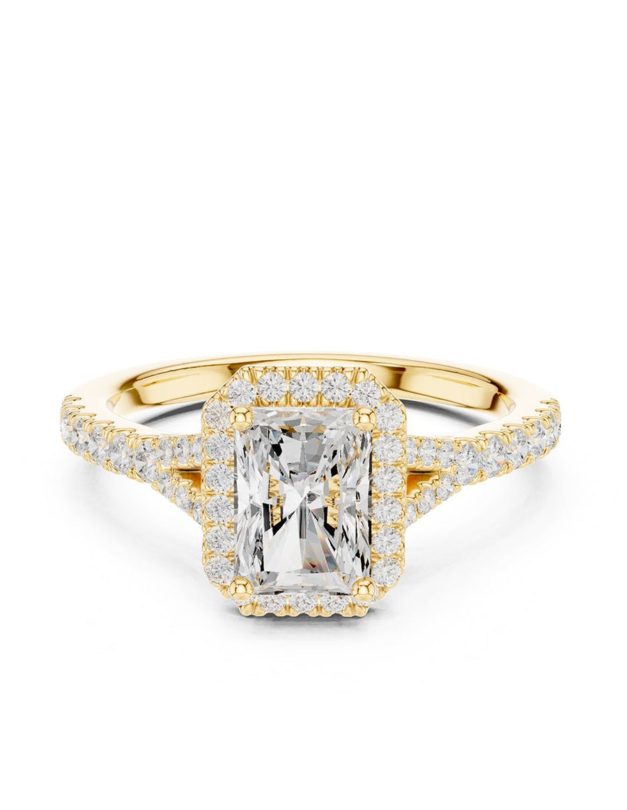 Anillo de compromiso - halo - AMORE369-RA-LG