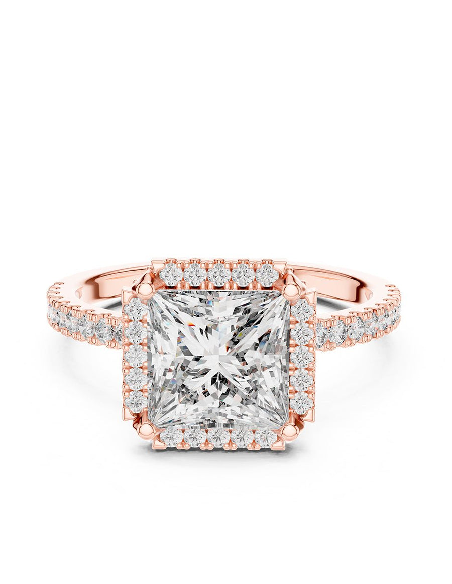 Anillo de compromiso - halo - AMORE370-PR-LG