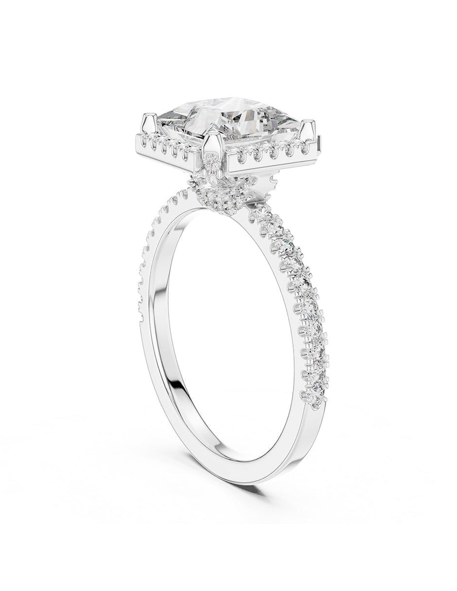 Anillo de compromiso - halo - AMORE370-PR-LG