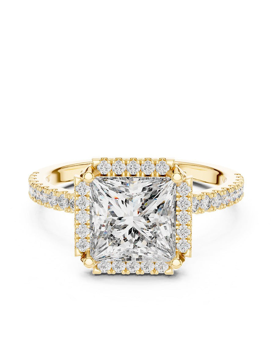 Anillo de compromiso - halo - AMORE370-PR-LG