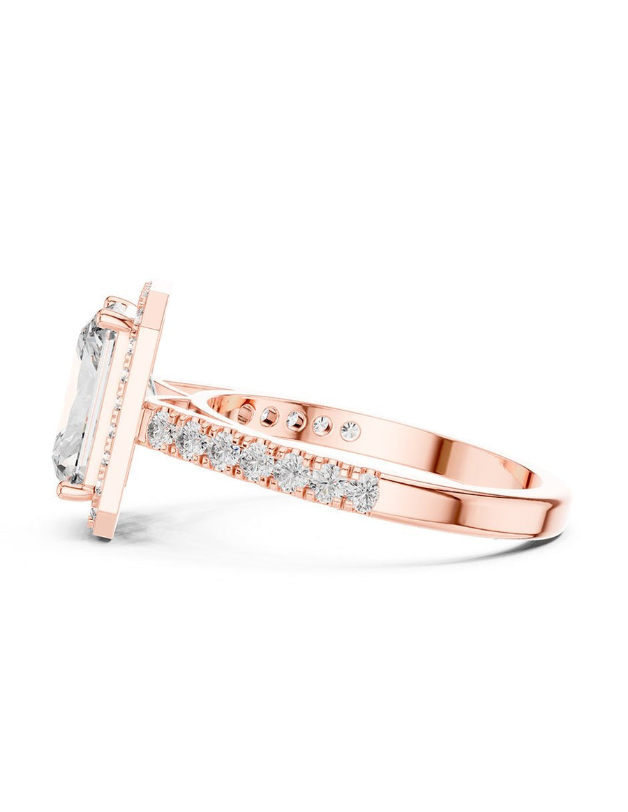 Anillo de compromiso - halo - AMORE378-RA-LG