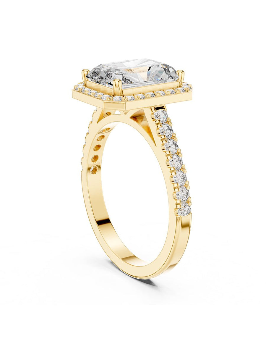 Anillo de compromiso - halo - AMORE378-RA-LG