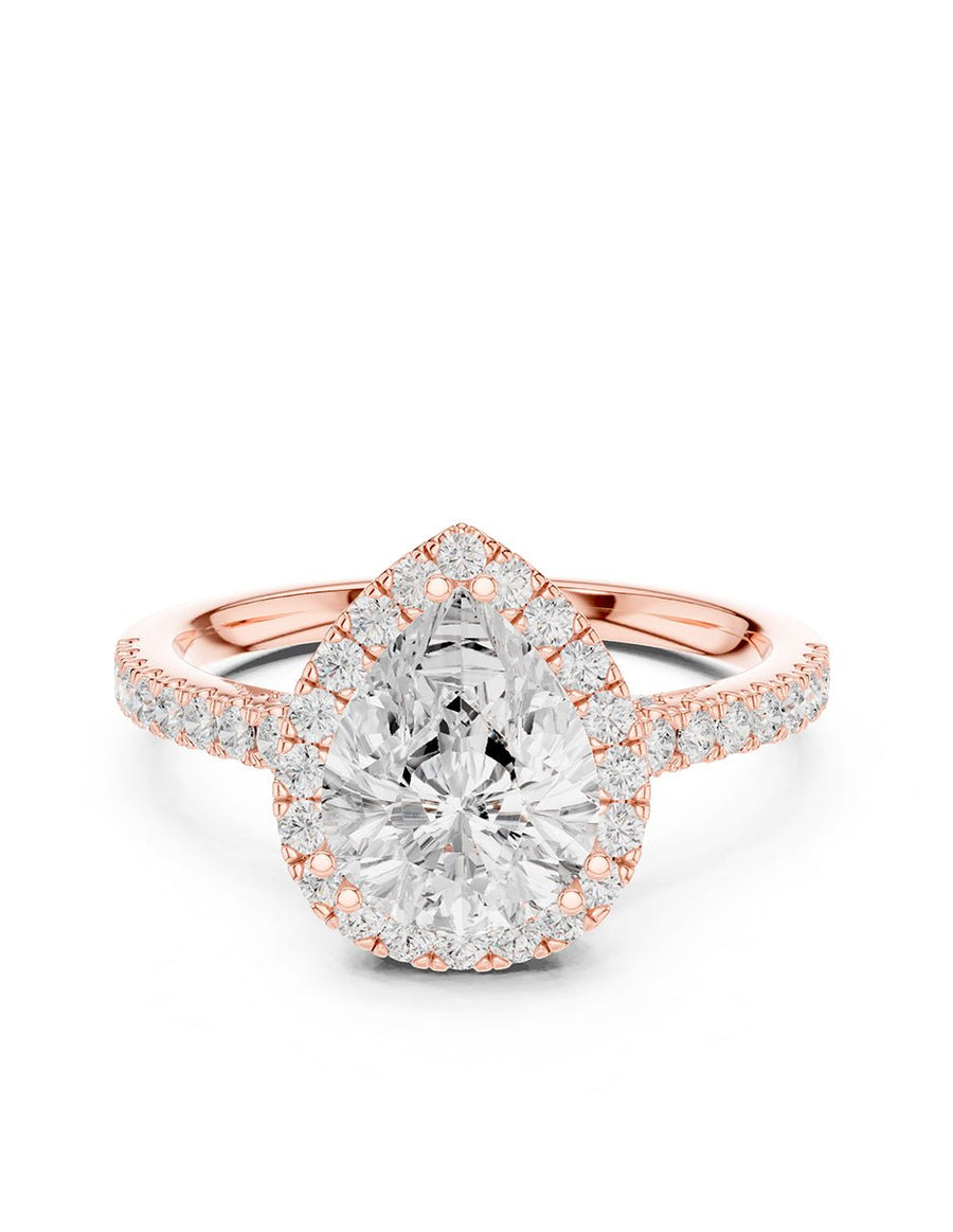 Anillo de compromiso - halo - AMORE381-PE-LG