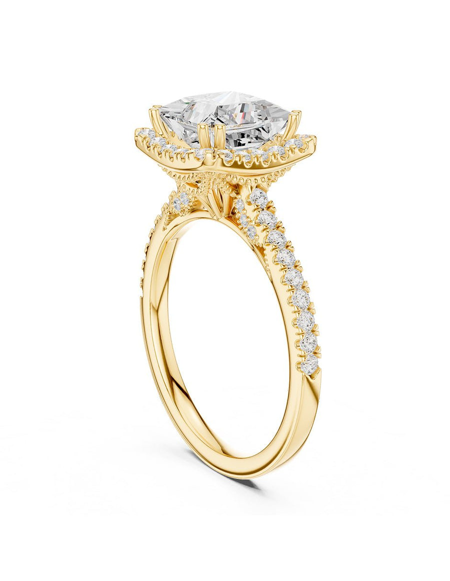 Anillo de compromiso - halo - AMORE381-PR-LG