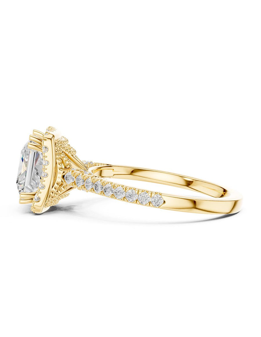 Anillo de compromiso - halo - AMORE381-PR-LG