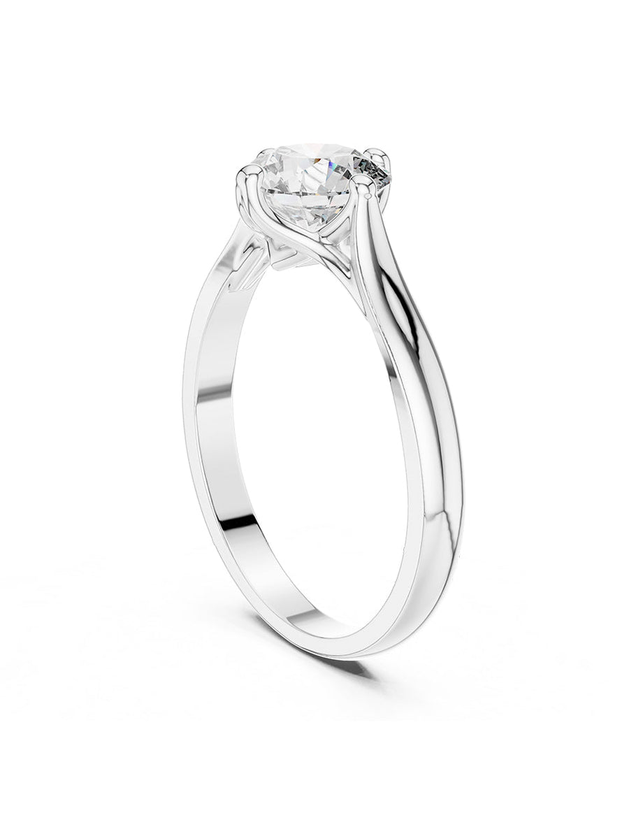 Anillo de Compromiso - solitario - AMORE4-RD-CZ