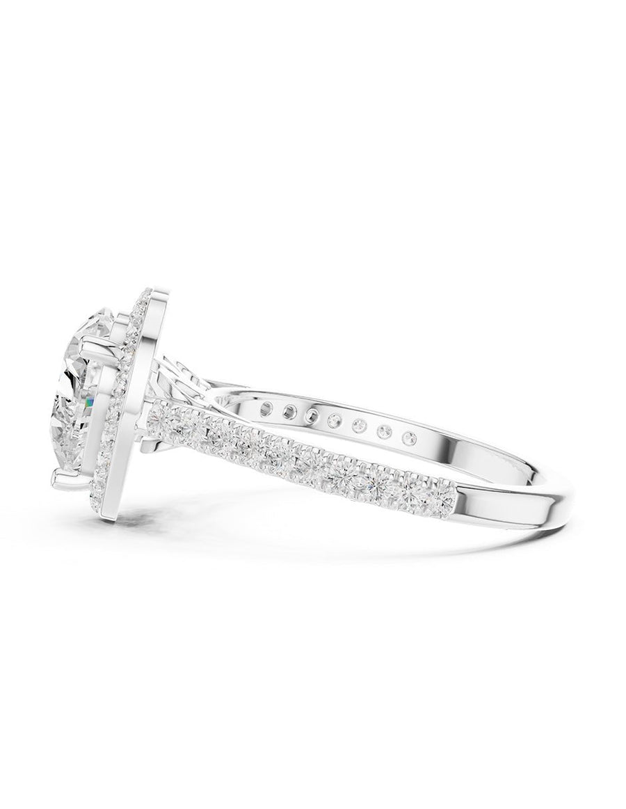 Anillo de compromiso - halo - AMORE419-HE-LG