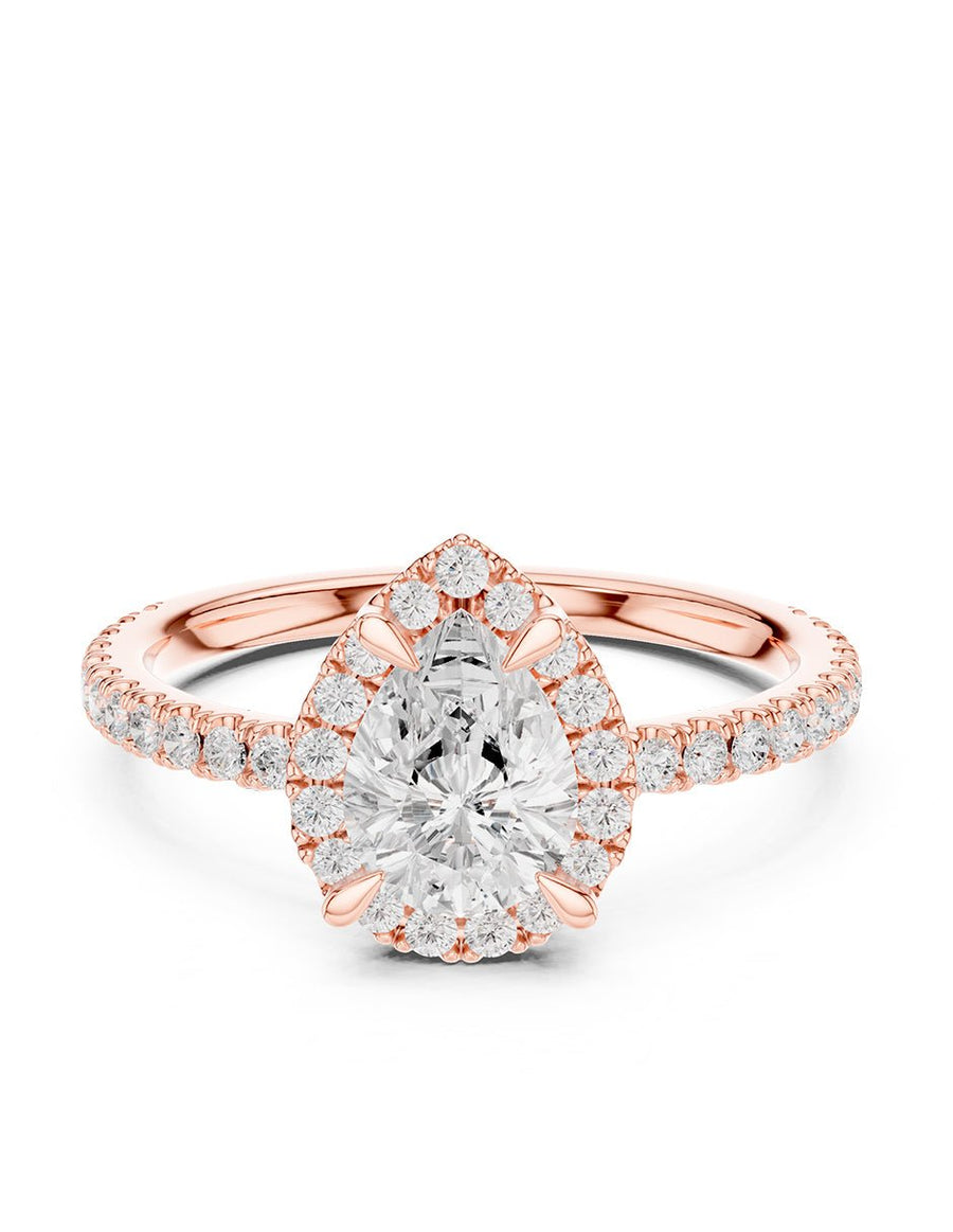 Anillo de compromiso - halo - AMORE421-PE-LG