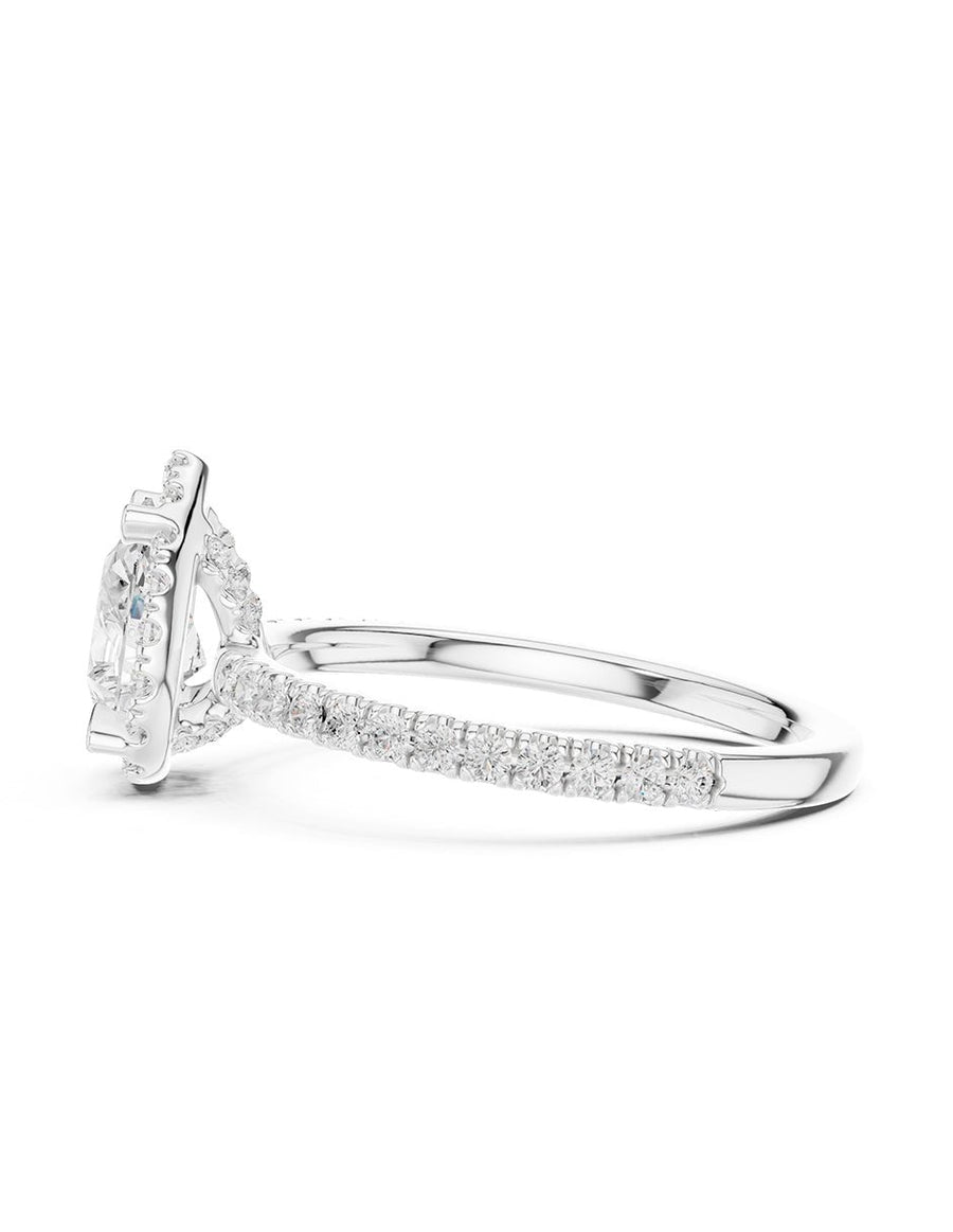 Anillo de compromiso - halo - AMORE421-PE-LG