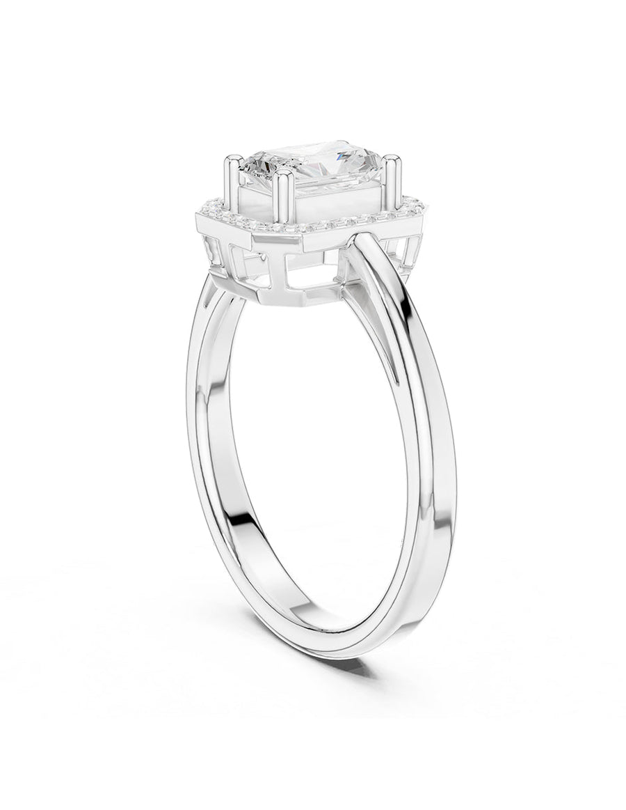 Anillo de compromiso - halo - AMORE422-RA-LG