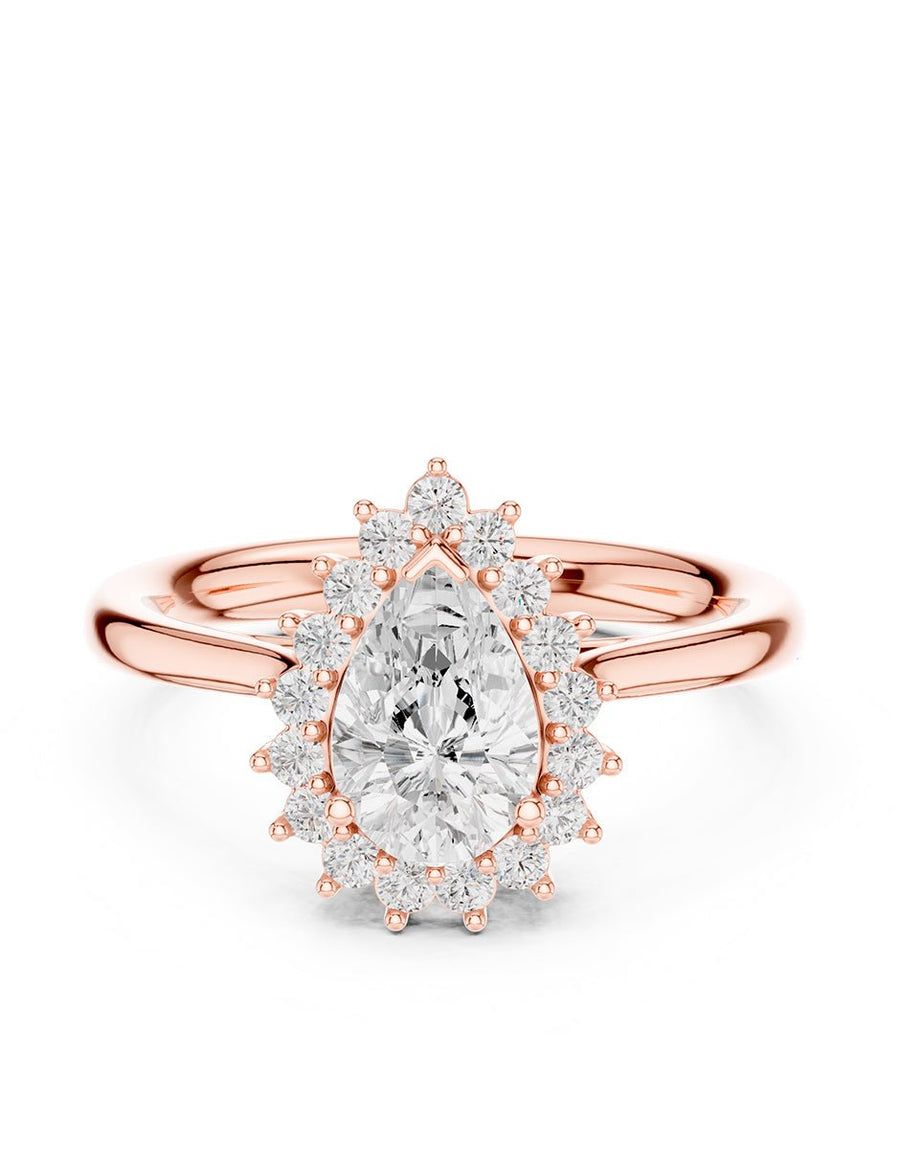 Anillo de compromiso - halo - AMORE438-PE-LG
