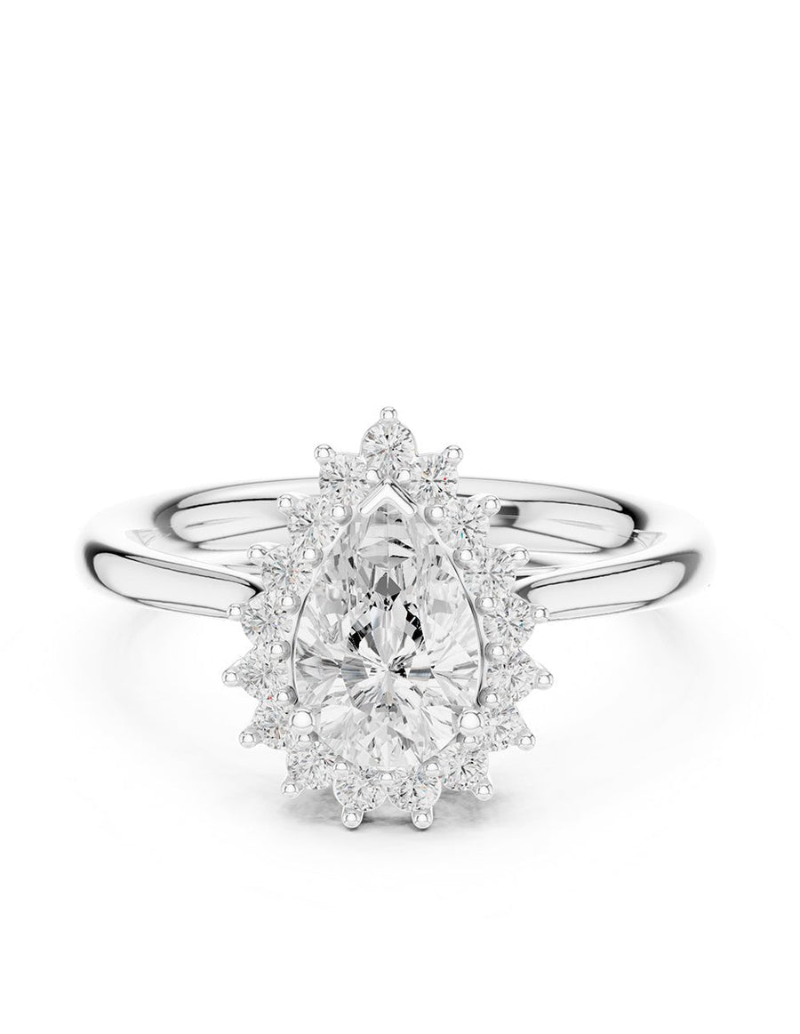 Anillo de compromiso - halo - AMORE438-PE-LG