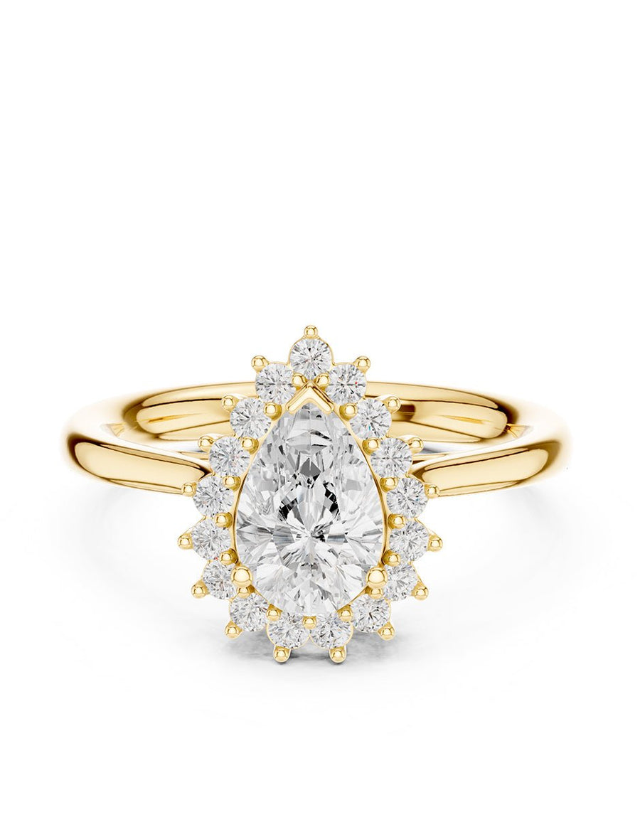 Anillo de compromiso - halo - AMORE438-PE-LG