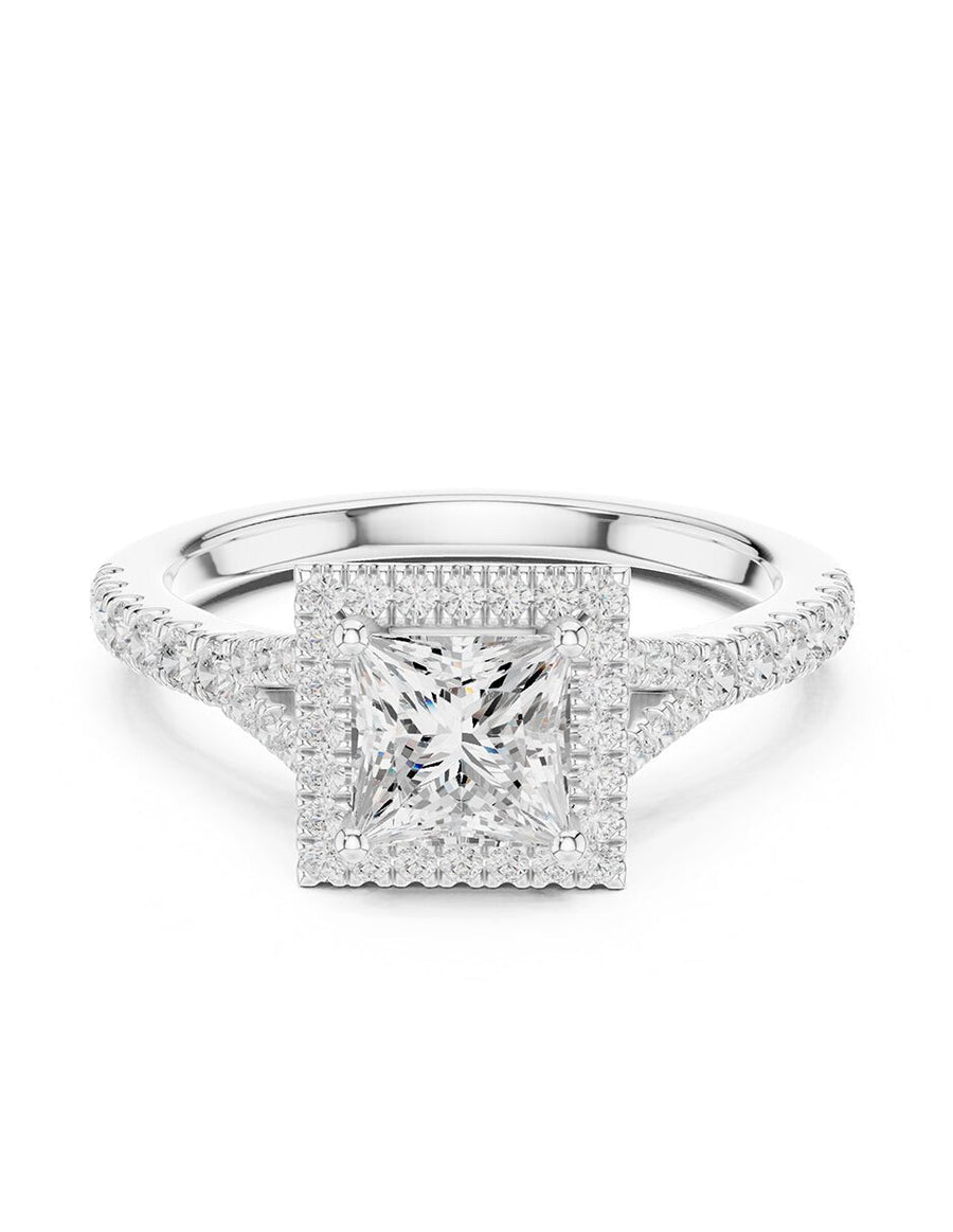 Anillo de compromiso - halo - AMORE444-PR-LG