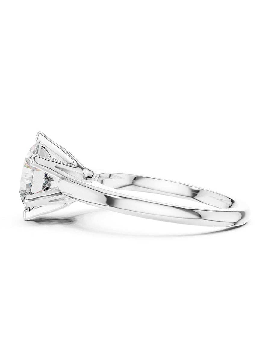 Anillo de compromiso - solitario - AMORE5-RD-LG