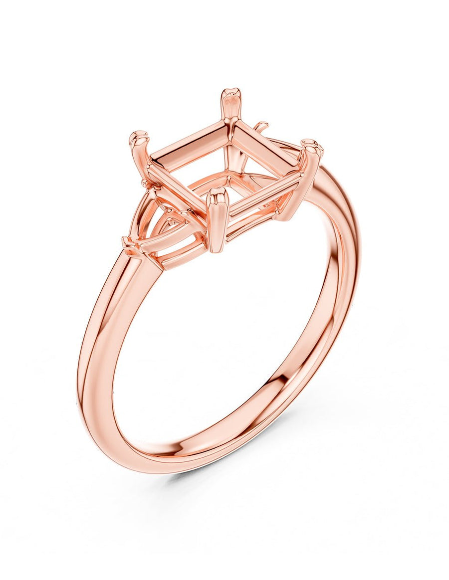 Anillo de compromiso - tres piedras - AMORE508-PR-LG
