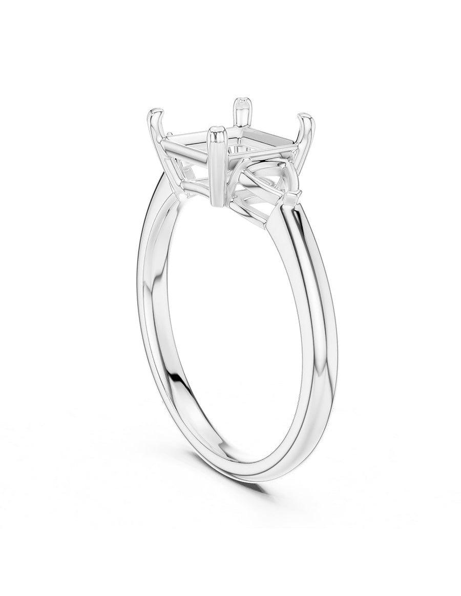 Anillo de compromiso - tres piedras - AMORE508-PR-LG