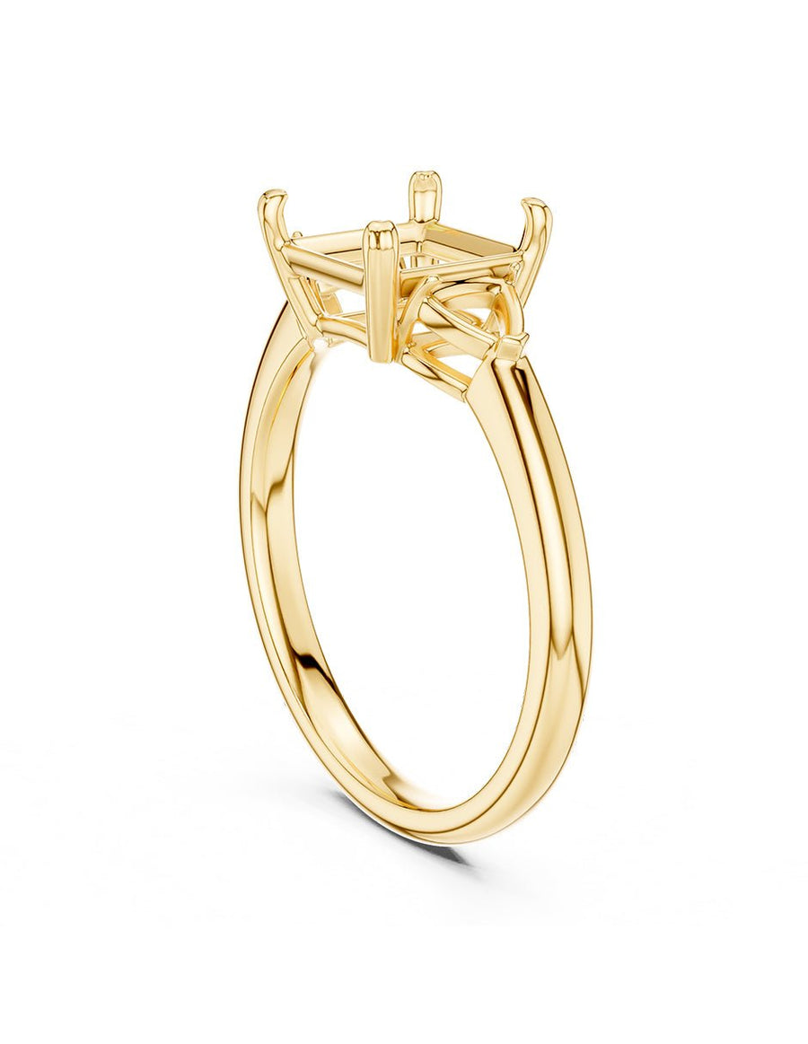 Anillo de compromiso - tres piedras - AMORE508-PR-LG