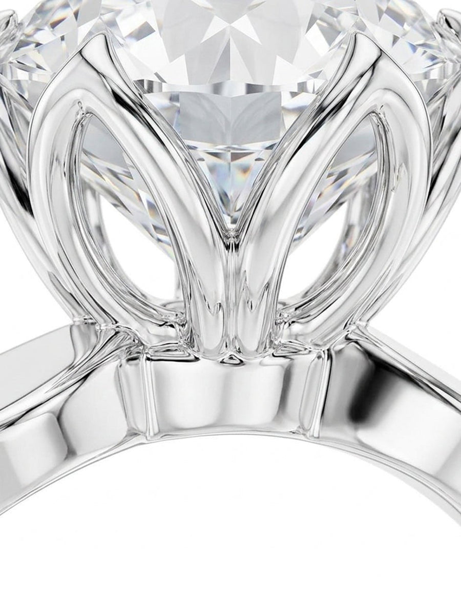 Anillo de Compromiso - solitario - AMORE54-RD-CZ