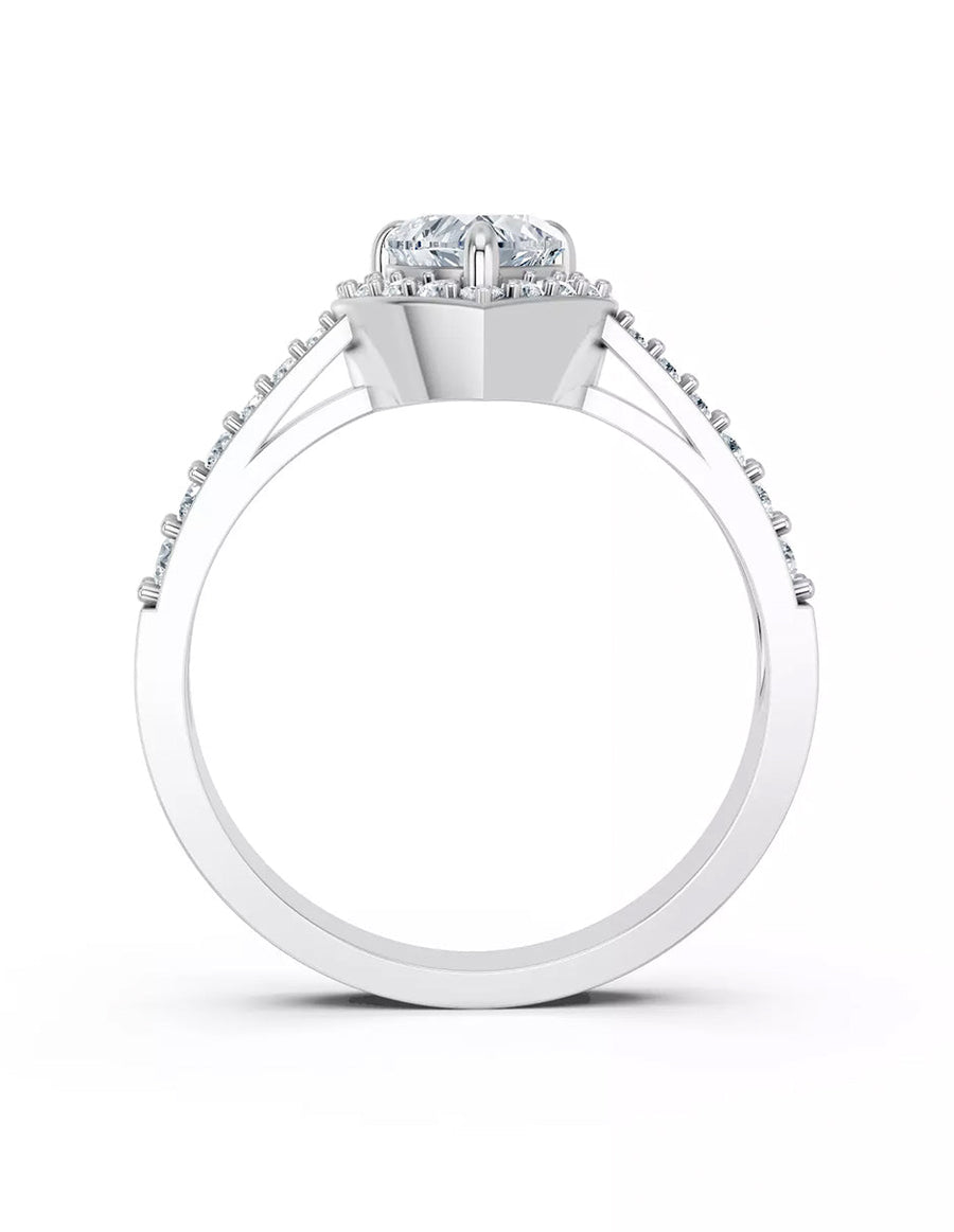 Anillo de Compromiso - halo - AMORE561-HE-CZ
