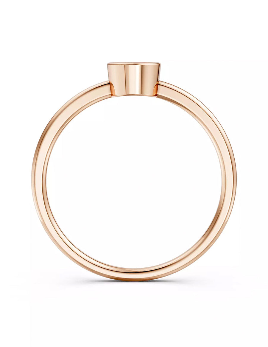 Anillo de Compromiso - solitario - AMORE579-RD-CZ