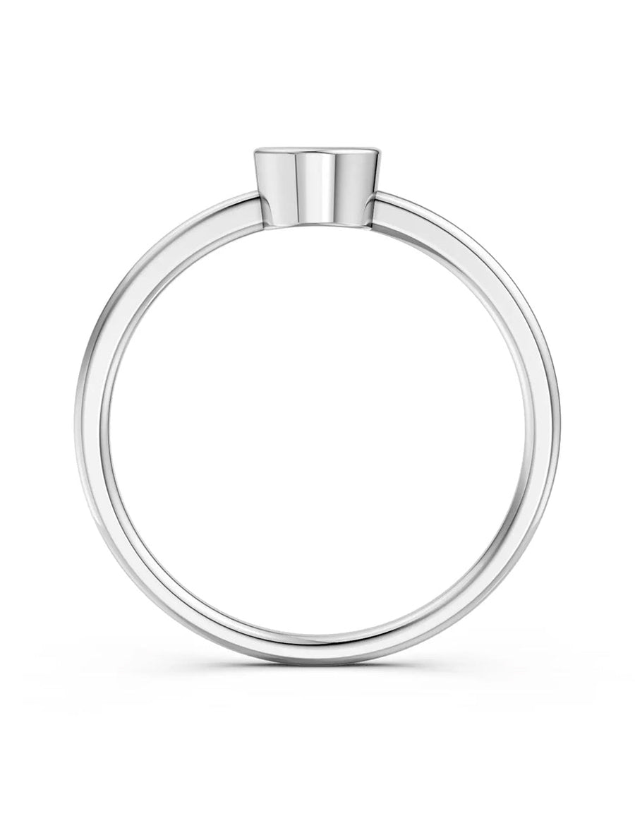 Anillo de Compromiso - solitario - AMORE579-RD-CZ