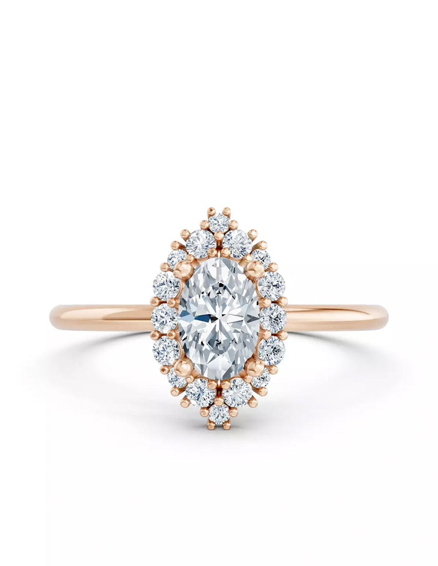 Anillo de Compromiso - halo - AMORE593-OV-CZ