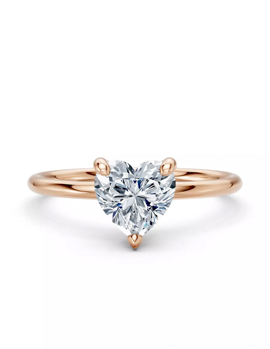 Anillo de Compromiso - solitario - AMORE594-HE-CZ