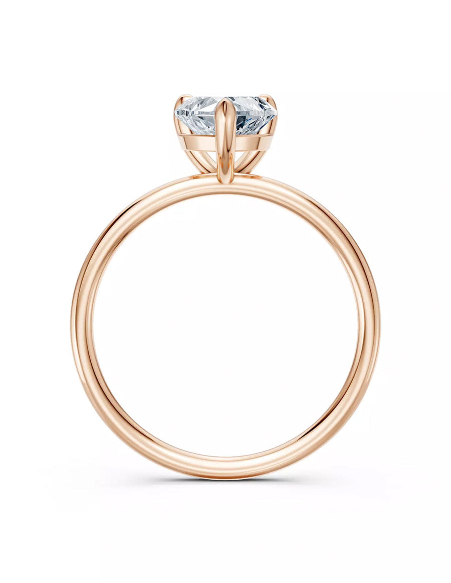 Anillo de Compromiso - solitario - AMORE594-HE-CZ