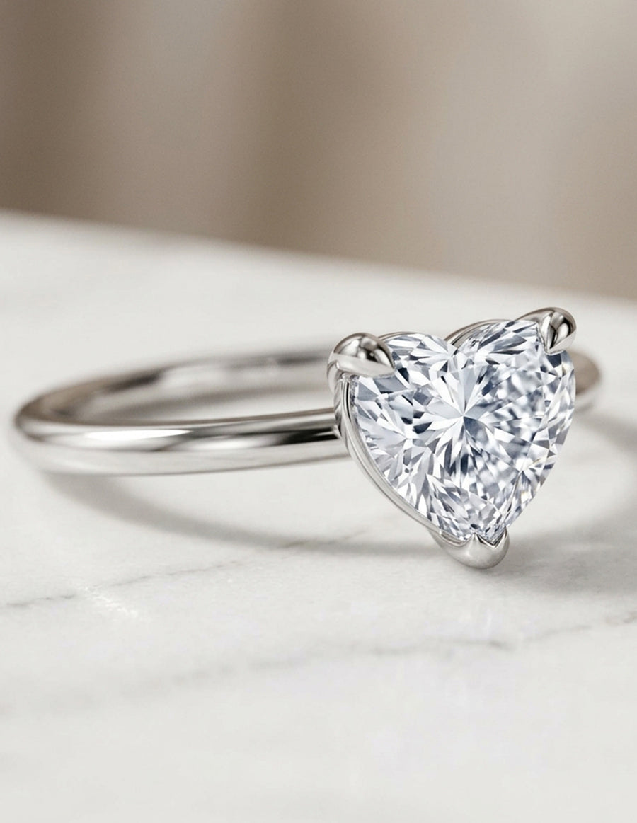 Anillo de Compromiso - solitario - AMORE594-HE-CZ