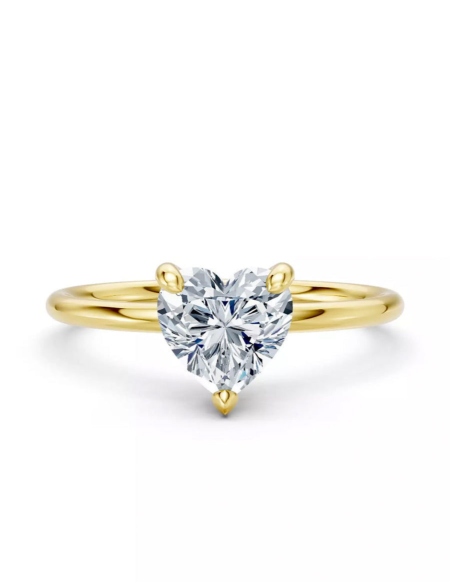 Anillo de Compromiso - solitario - AMORE594-HE-CZ