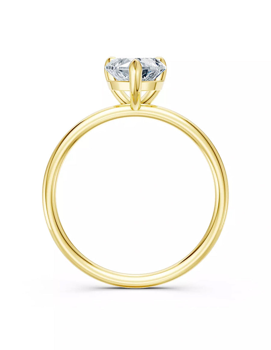 Anillo de Compromiso - solitario - AMORE594-HE-CZ