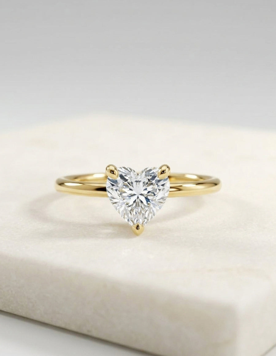 Anillo de Compromiso - solitario - AMORE594-HE-CZ