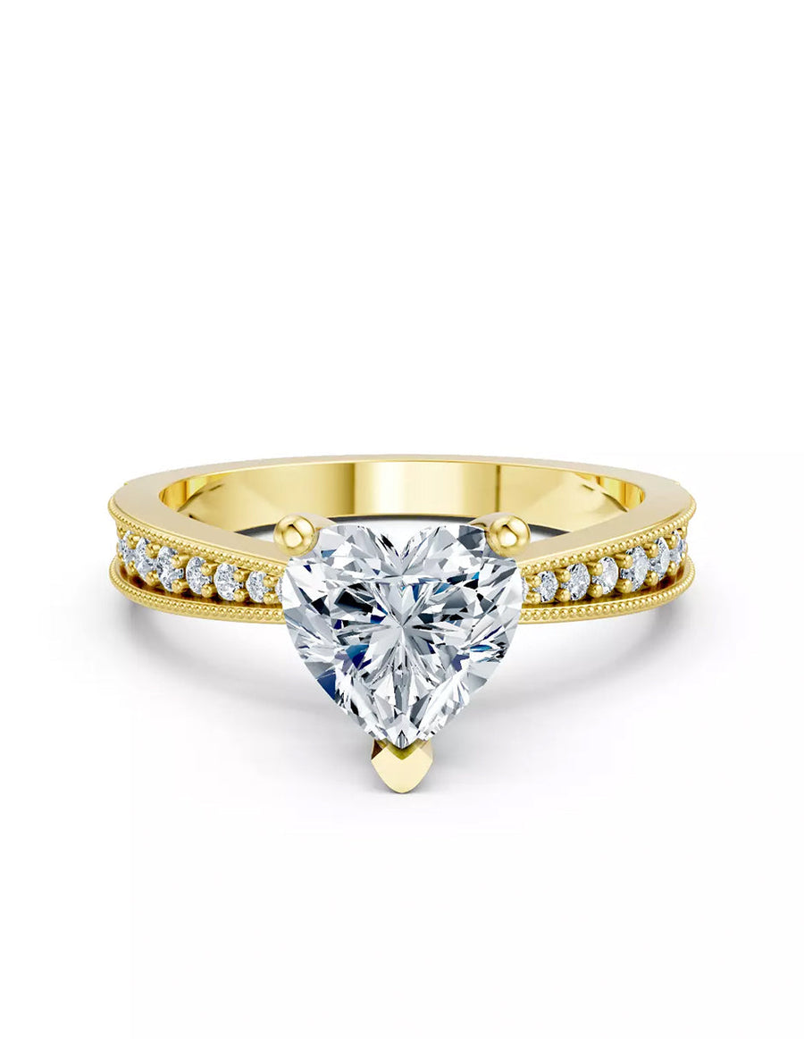 Anillo de Compromiso - pavé - AMORE596-HE-CZ