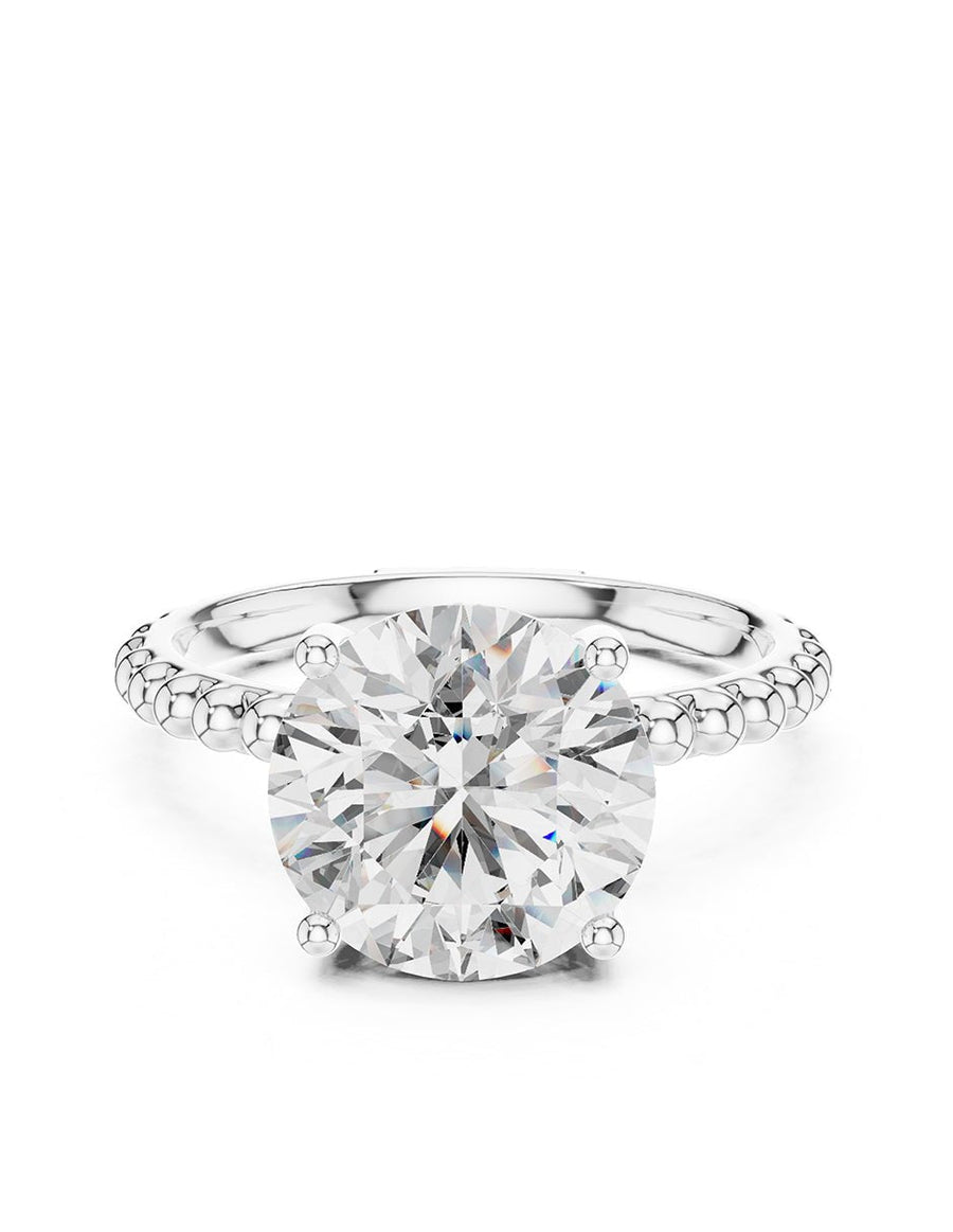 Anillo de Compromiso - solitario - AMORE61-RD-CZ