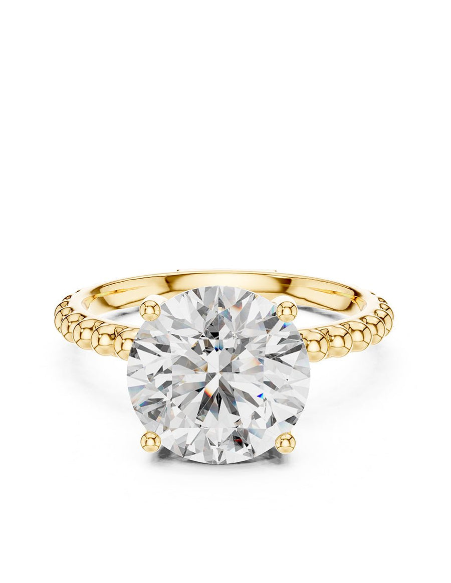 Anillo de Compromiso - solitario - AMORE61-RD-CZ