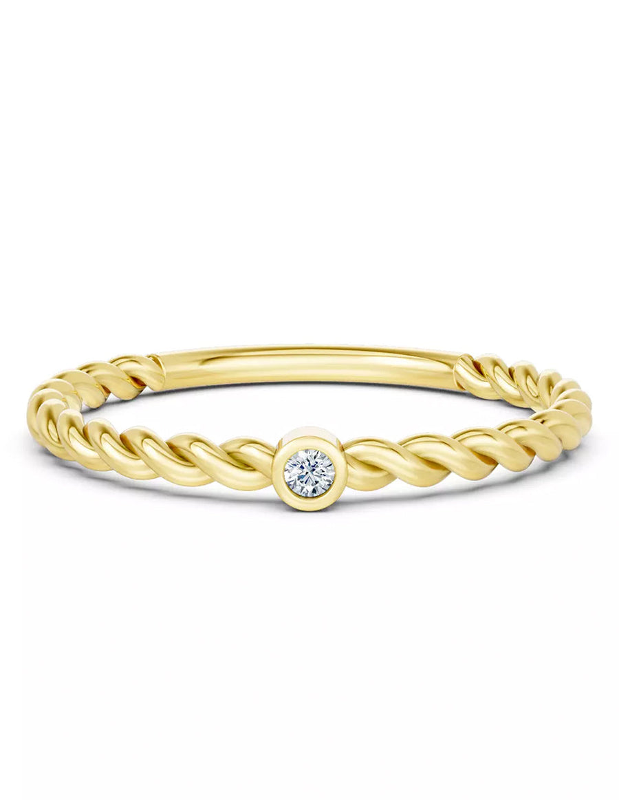 Anillo de Compromiso - solitario - AMORE620-RD-CZ