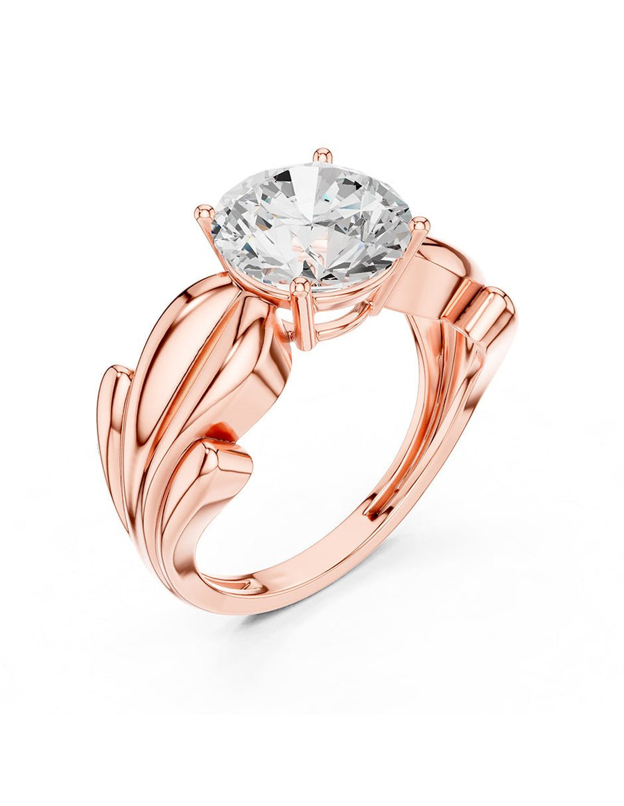 Anillo de Compromiso - solitario - AMORE69-RD-CZ