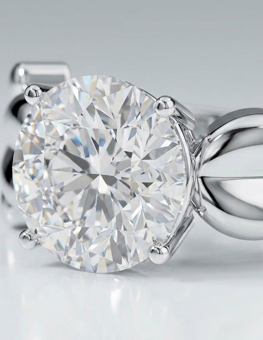 Anillo de Compromiso - solitario - AMORE69-RD-CZ