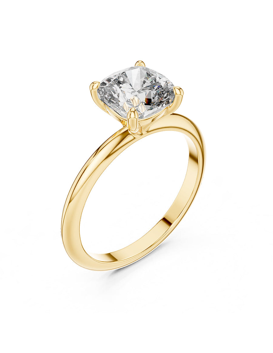Anillo de compromiso - solitario - AMORE71-CU-LG