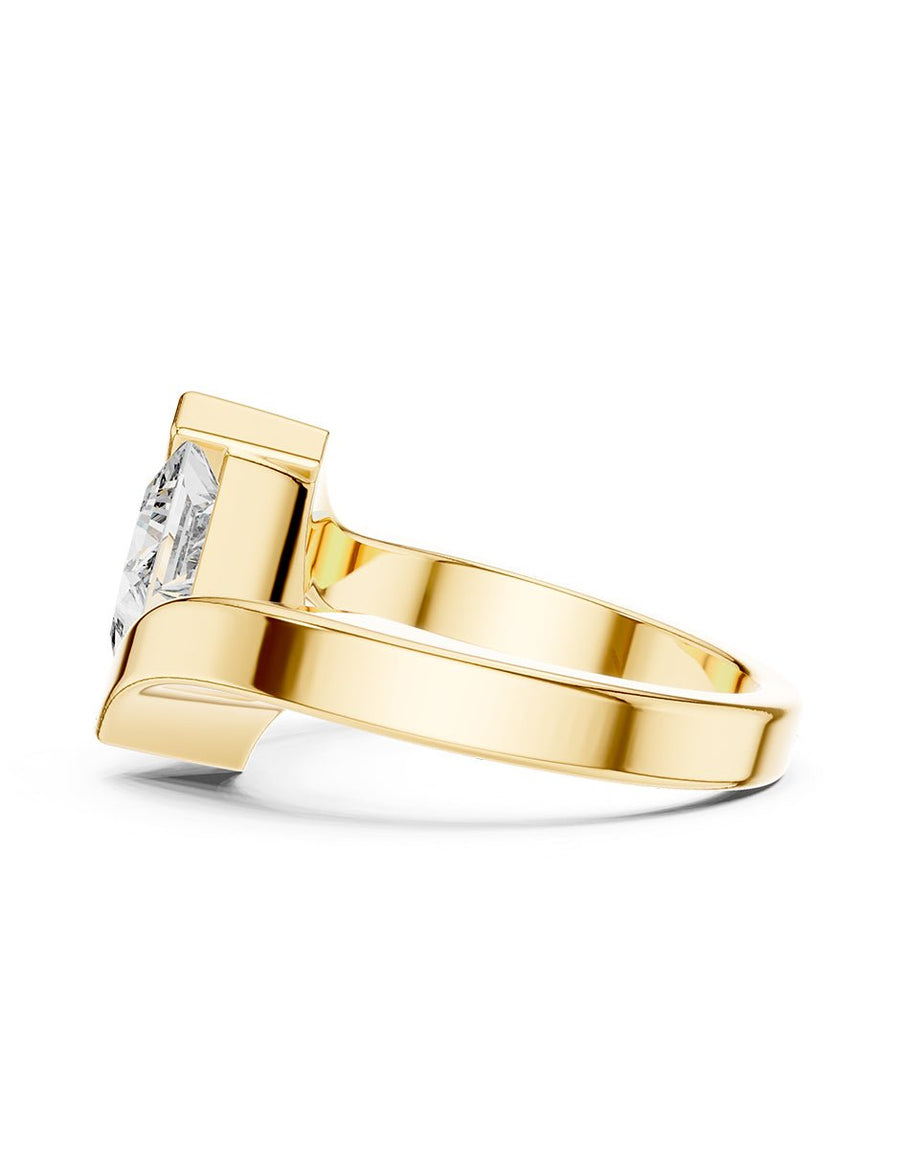 Anillo de compromiso - solitario - AMORE72-PR-LG